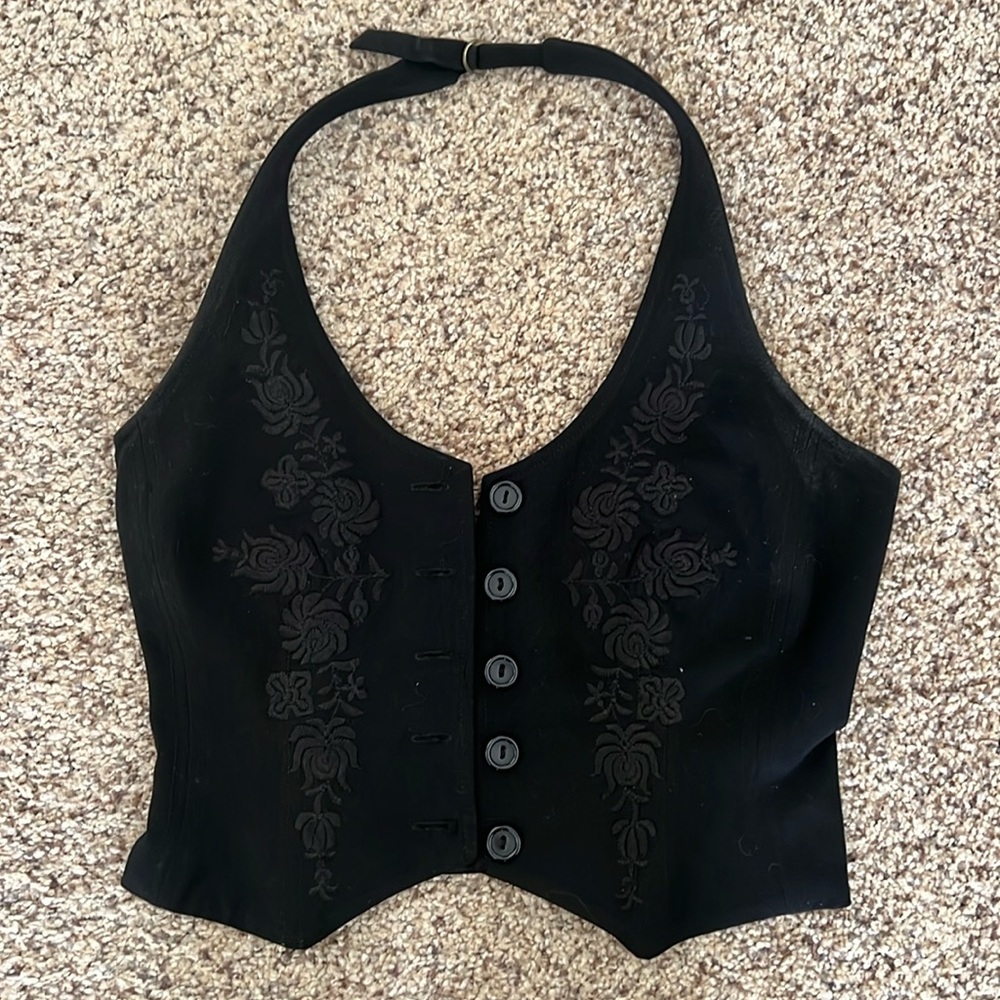Black vest